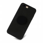 Wholesale iPhone 8 / 7 Pop Up Grip Stand Hybrid Case (Black)